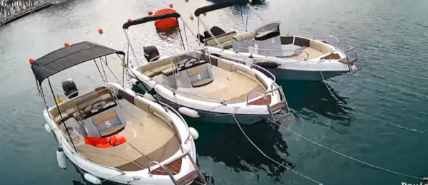 Boats in Ksamil