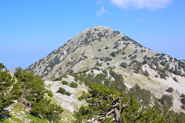 HIKING AT QORRE PEAK, LLOGARA NATIONAL PARK
