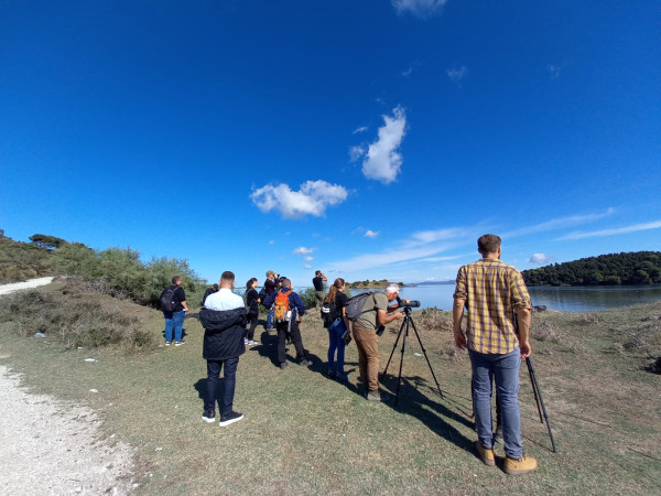 Birdwatching at Pishë Poro – Nartë Landscape, Zvernec Island, Limopuo Lagoon