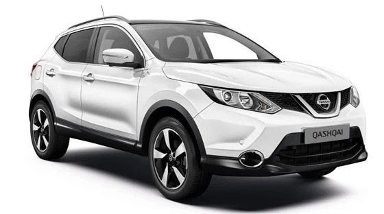 Nissan Qashqai white